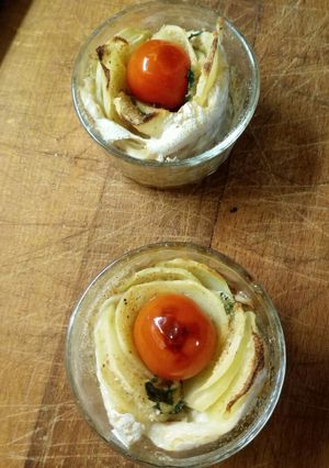 Foto di Fiore di spigola e patate