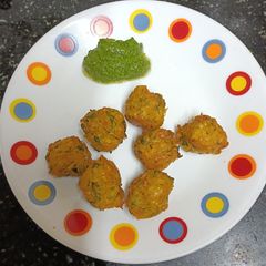 A picture of 🌽Corn Pakoras🌽 (Fritters).