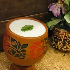 A picture of Mint lassi.