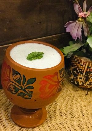 A picture of Mint lassi.