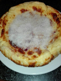 Una foto de Tarta de queso y coco en hojaldre en la olla GM f