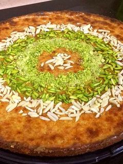 صورة لوصفة بسبوسة