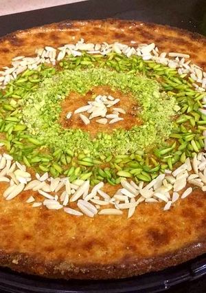 صورة لوصفة بسبوسة
