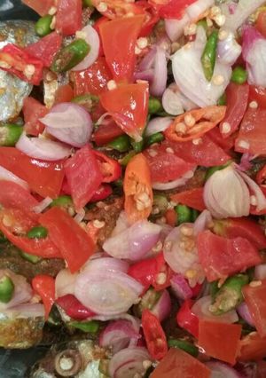 Foto resep Ikan kembung sambal dabu-dabu