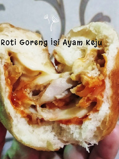 Foto resep Roti Goreng Isi Ayam Keju