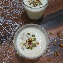 A picture of Super Quick Kesar-Pista Thick Shake.