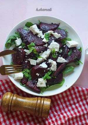 صورة لوصفة سلطة الشمندر دايت beetroot salad