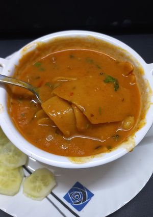 A picture of Authentic Gujarati Daal Dhokali.