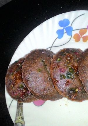 A picture of Choco idli cake.