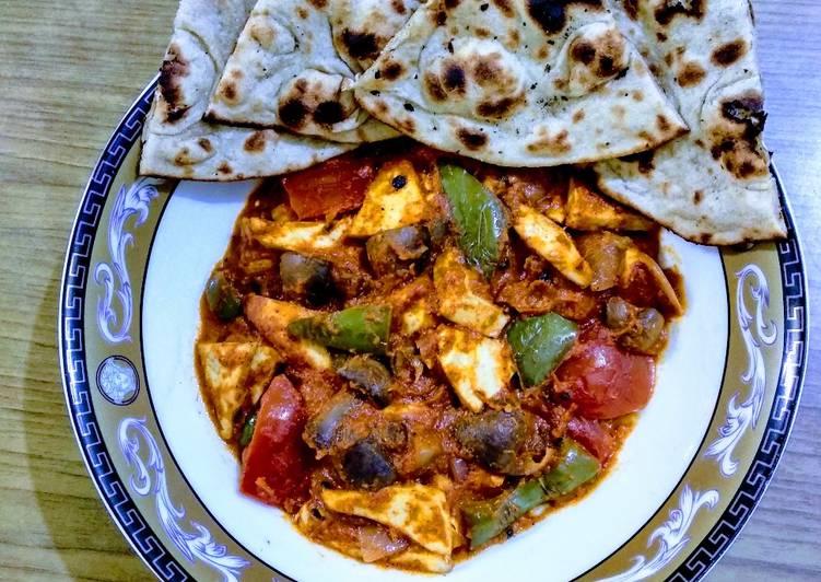 Recipe: Tasty Paneer Kadahi