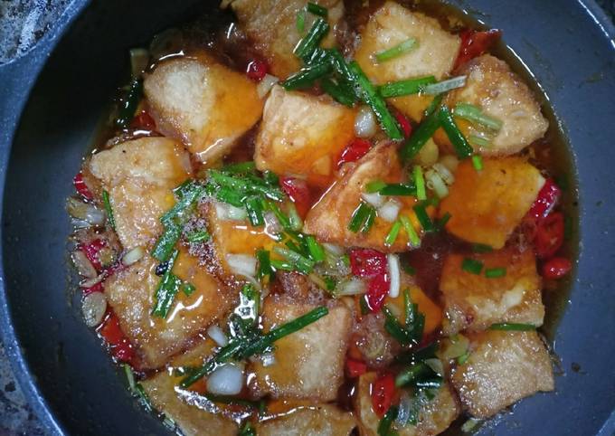 Cara bikin 67. Tahu Kecap (ala tiktok) Cara bikin 67. Tahu Kecap (ala tiktok)