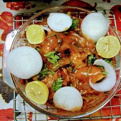 A picture of Chicken Manchurian.