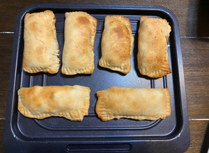 Una foto de Mini pie de manzana (sin horno)
