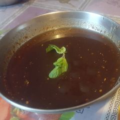 A picture of Imli ki khatti methi chutney.