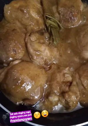 Foto resep Rendang Ayam Sederhana (Simple&enak)