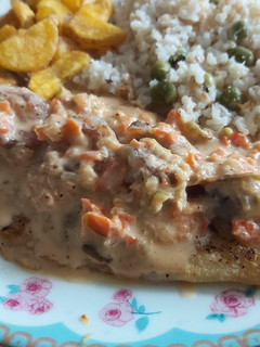 Una foto de Filete de Róbalo con camarones
