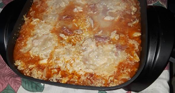 Como hacer Arroz Con Pollo En Horno Eléctrico | Cocinar en casa