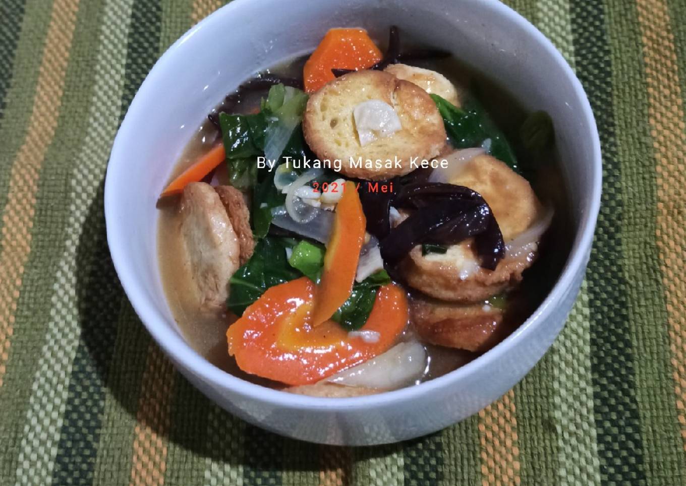 "SAPO TAHU" Mudah dan enak