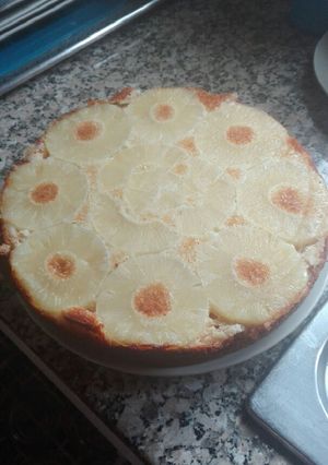 Una foto de Bizcocho de Piña