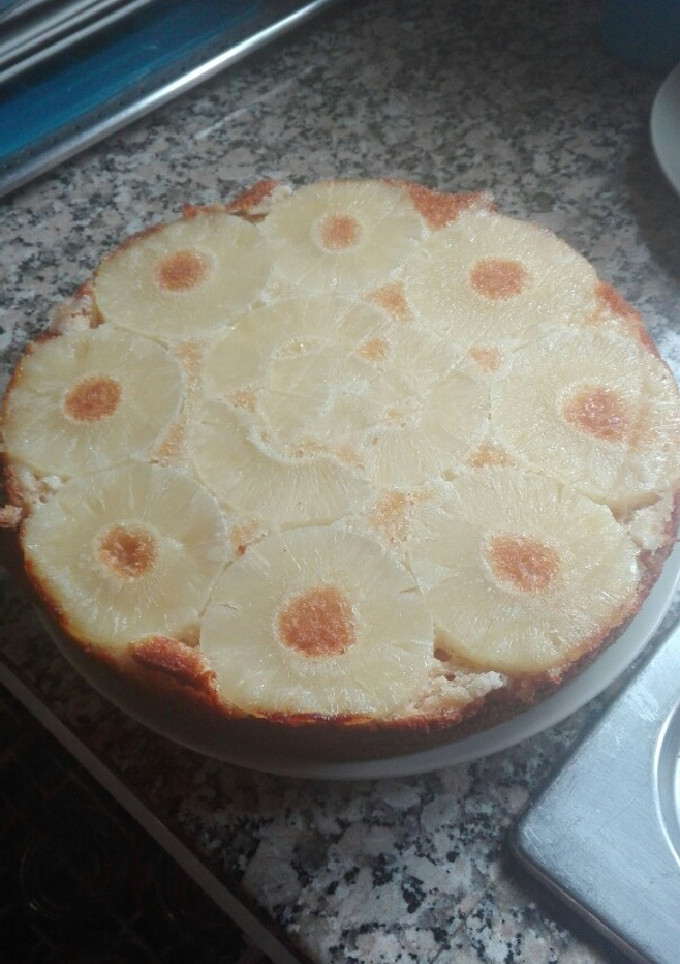 Una foto de Bizcocho de Piña
