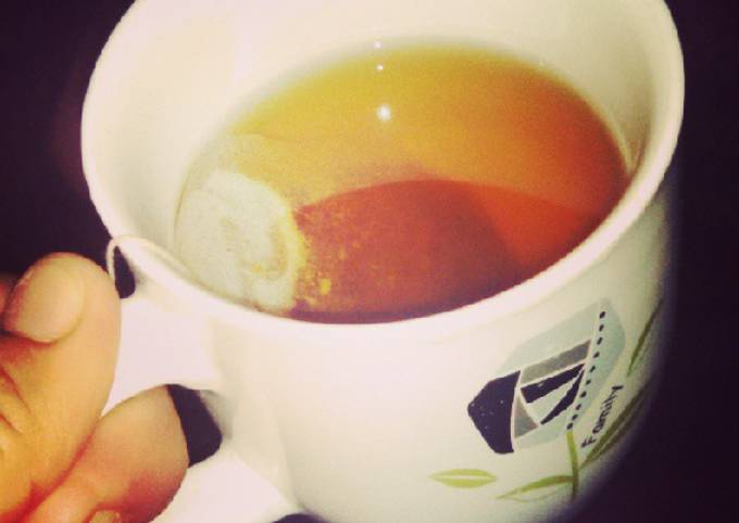 Steps to Make Homemade Green tea recipe