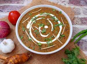 A picture of Dal Makhani with Galangal.