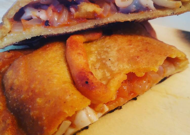Empanada de maíz con pulpo