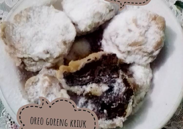 Bagaimana Membuat Oreo goreng kriuk😋 Anti Gagal