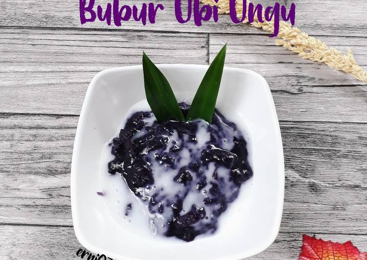 Bubur Ubi Ungu