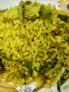 A picture of Kanda poha [uggani].