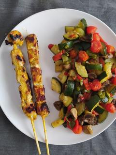 Una foto de Salteado de verduras