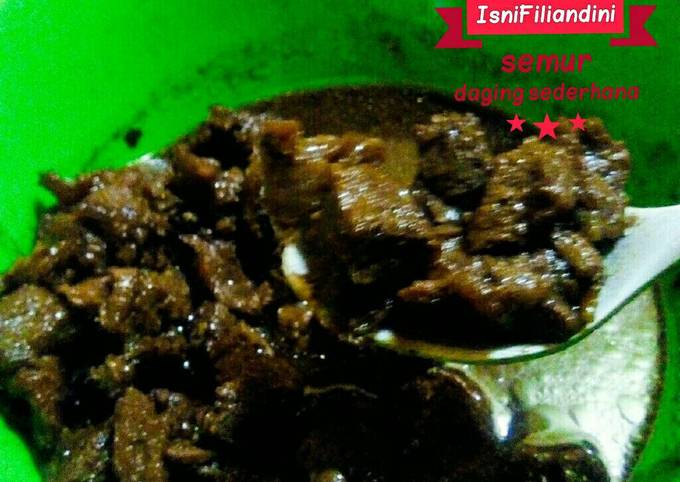 Semur Daging so simpel