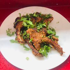 A picture of Spicy Griddled lamb Chops.