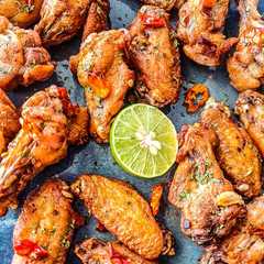 รูปของ Chili Lime Chicken Wings