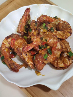 蒜蓉黃金蝦 的食譜成品照片