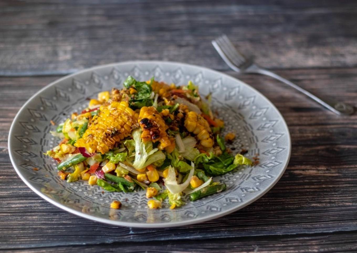 Sweet corn Thai Spicy Salad π₯ πΆπΏ π½