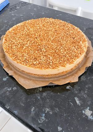 Una foto de Tarta de turrón (Thermomix)