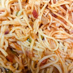 A picture of Hakka noodles.