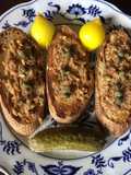 California Farm Duck Pate Spread on toast