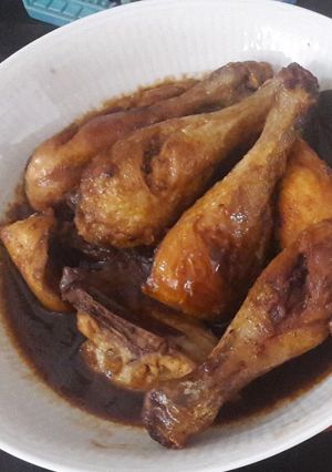 Foto resep Ayam goreng saos lada hitam