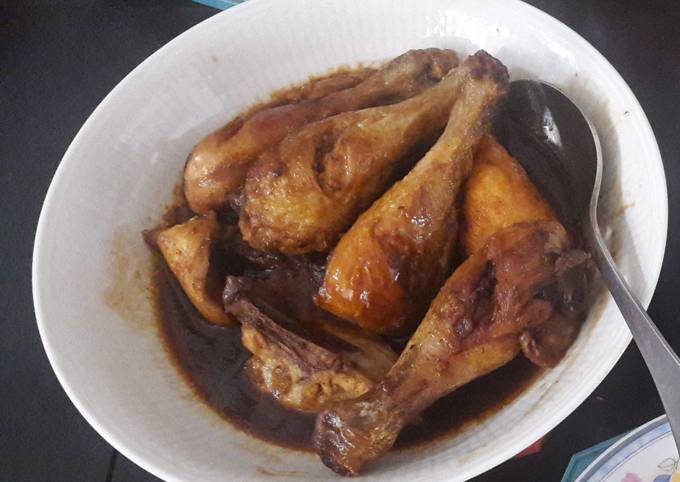 Ayam goreng saos lada hitam