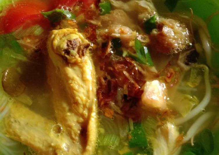 DICOBA! Resep Judul Soto Ayam Bening menu masakan harian