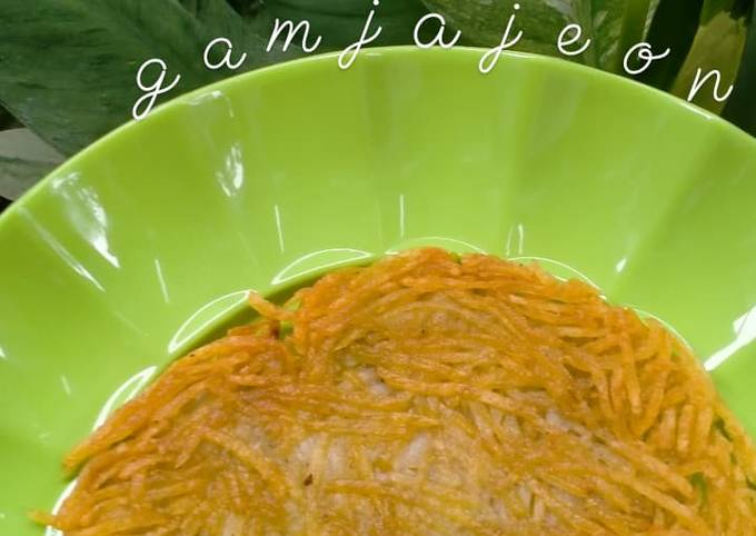 Gamjajeon (Potato Jeon) foto resep utama