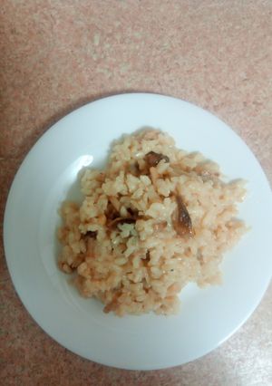 Una foto de Risotto de setas