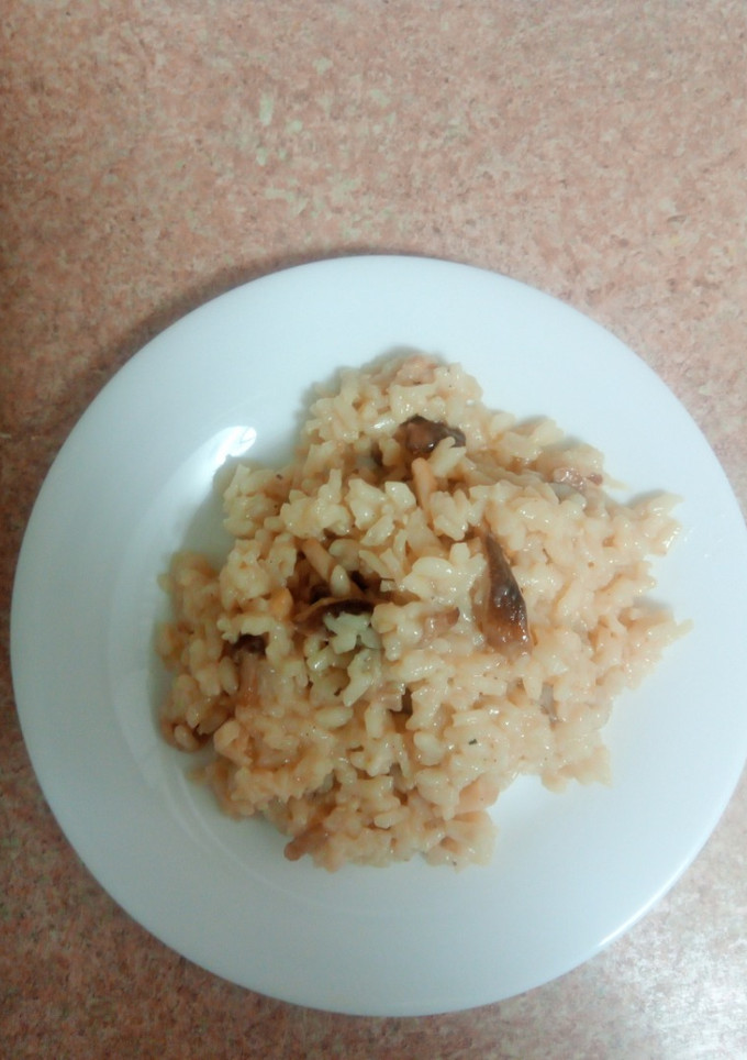 Una foto de Risotto de setas