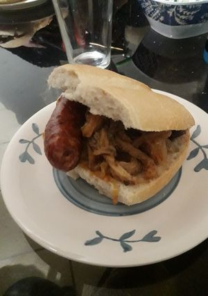Una foto de Sándwich de potito