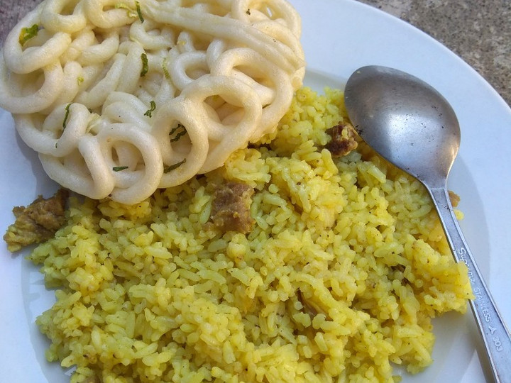 Cara Memasak Nasi kebuli daging sapi Rumahan