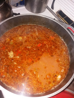 Una foto de Guiso de fideos con pollo
