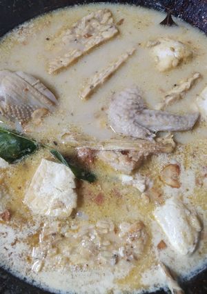 Foto resep Kare Ayam tahu tempe 🍲
