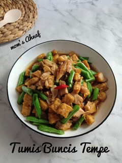 Foto resep Tumis buncis tempe